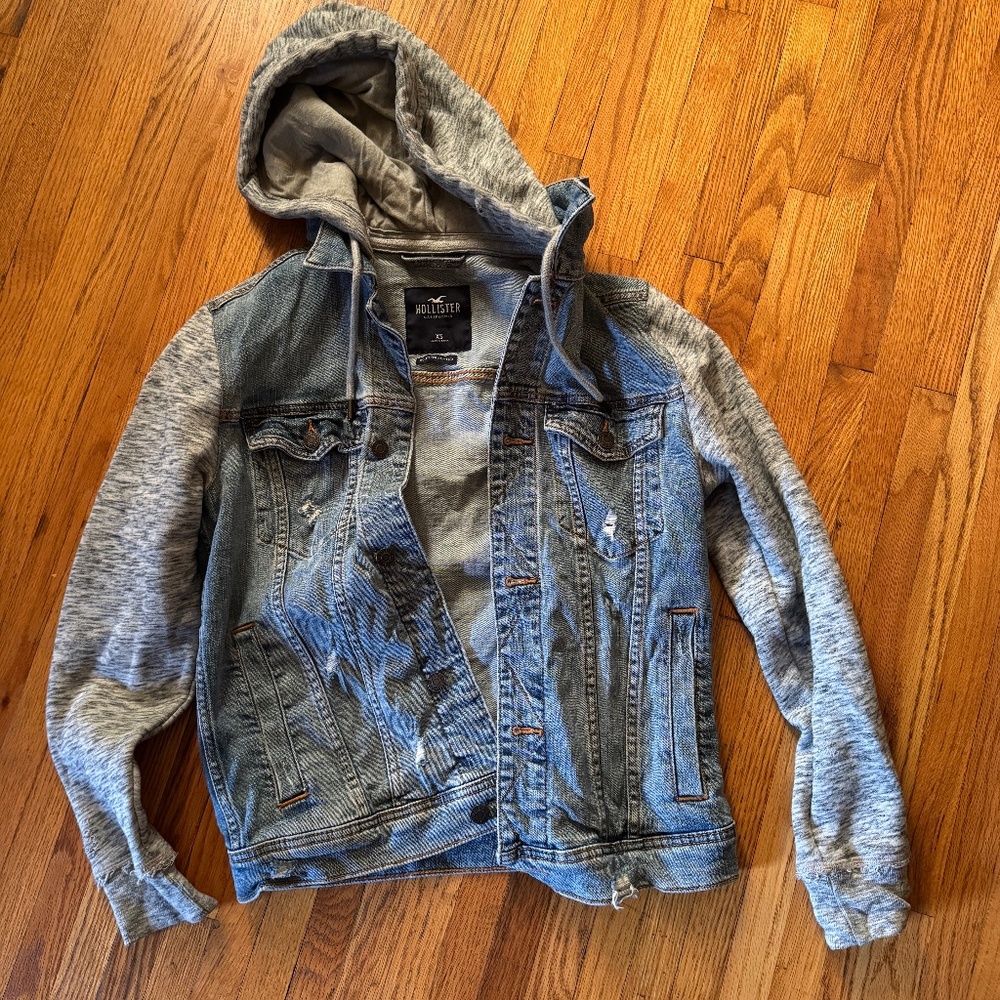Denim jacket/hoodie